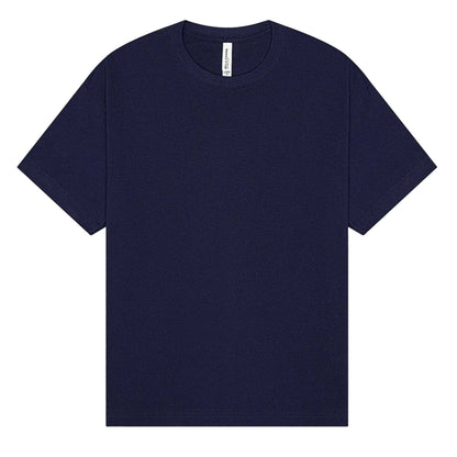 Navy - Front - Bella + Canvas Unisex Adult Heavyweight Boxy T-Shirt