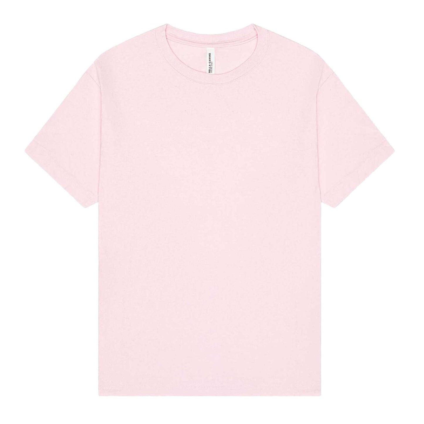 Soft Pink - Front - Bella + Canvas Unisex Adult Heavyweight Boxy T-Shirt