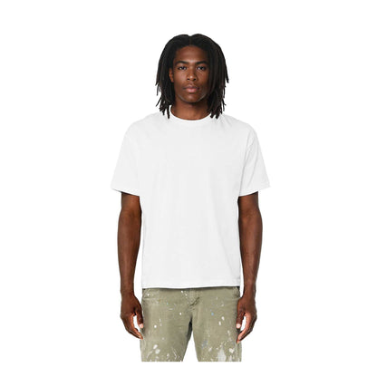 White - Side - Bella + Canvas Unisex Adult Heavyweight Boxy T-Shirt