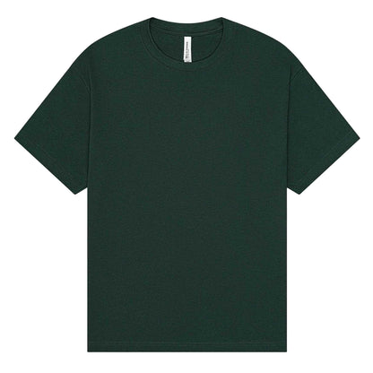 Forest Green - Front - Bella + Canvas Unisex Adult Heavyweight Boxy T-Shirt