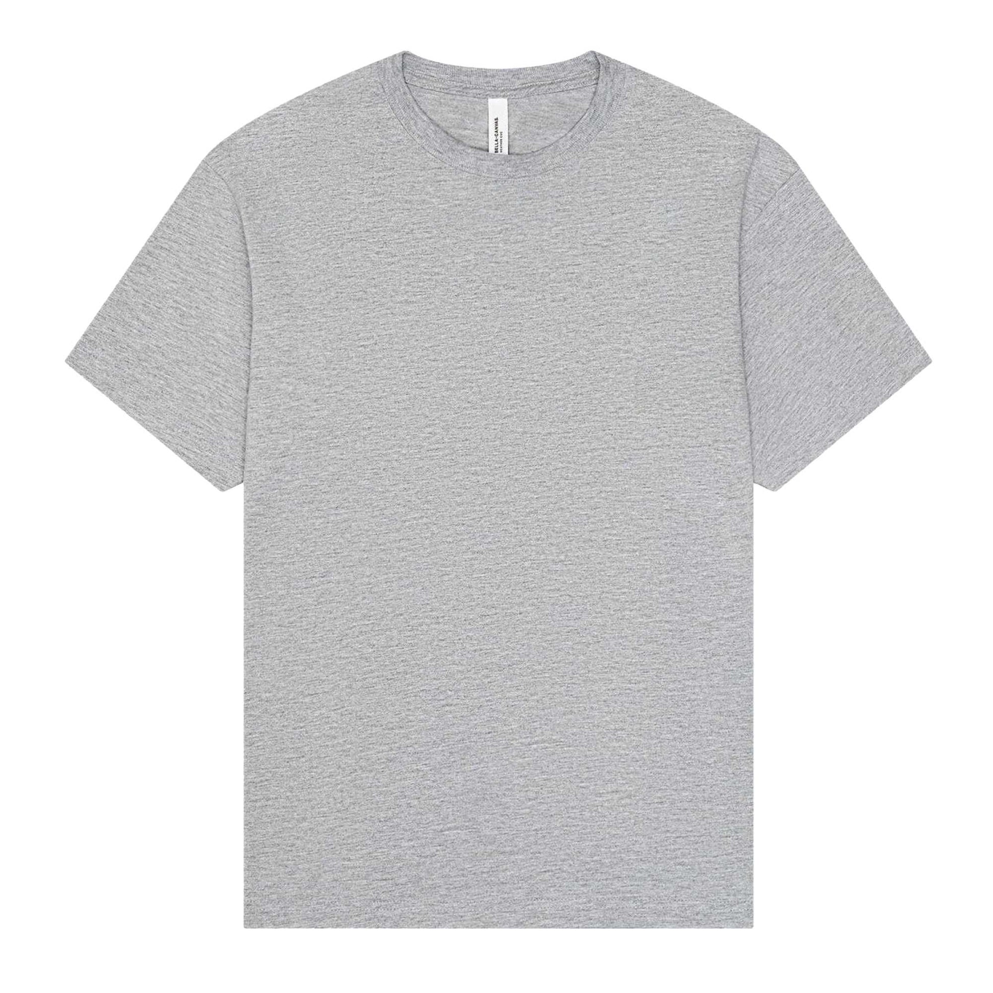 Athletic Heather - Front - Bella + Canvas Unisex Adult Heavyweight Boxy T-Shirt