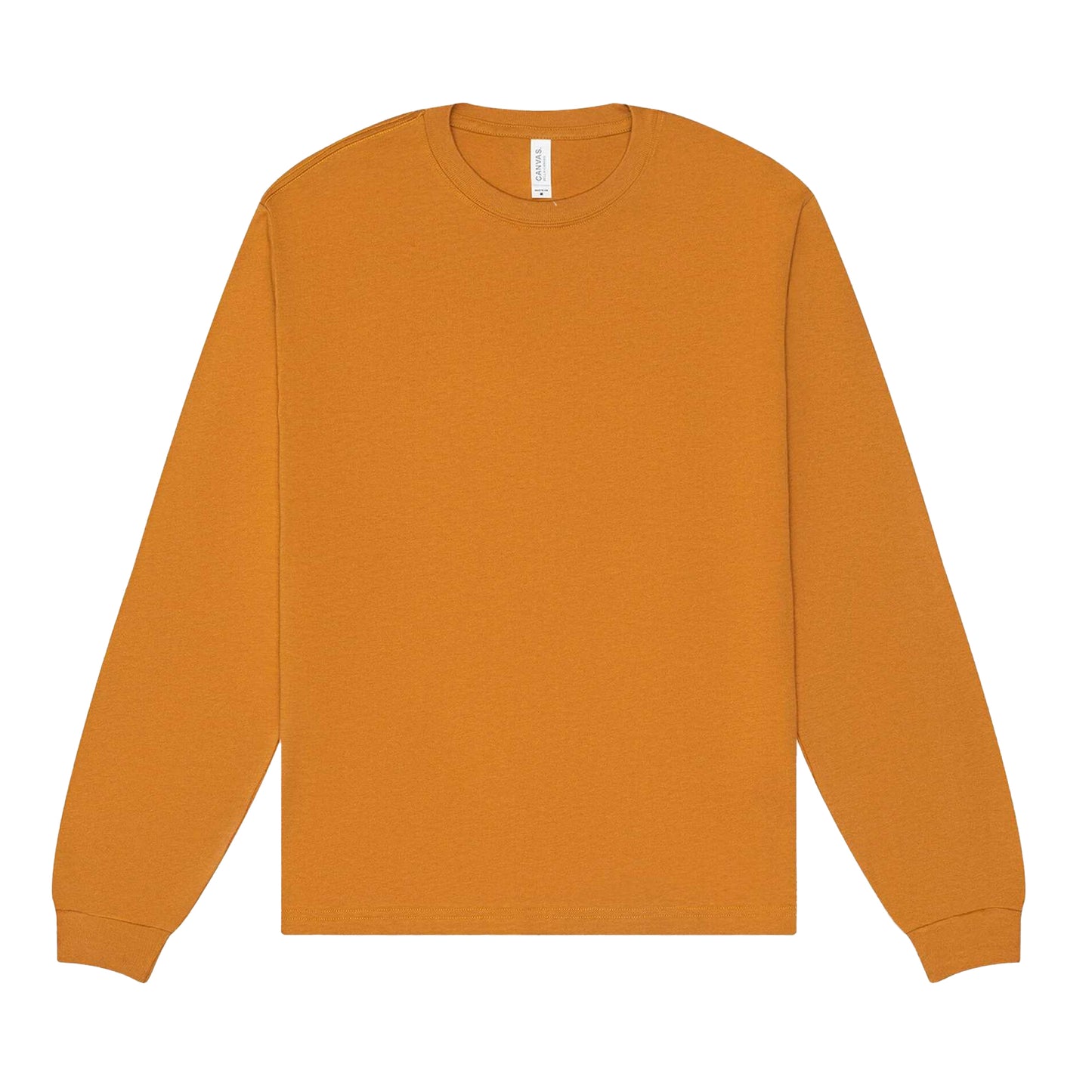 Toast - Front - Bella + Canvas Unisex Adult Heavyweight Boxy Long-Sleeved T-Shirt