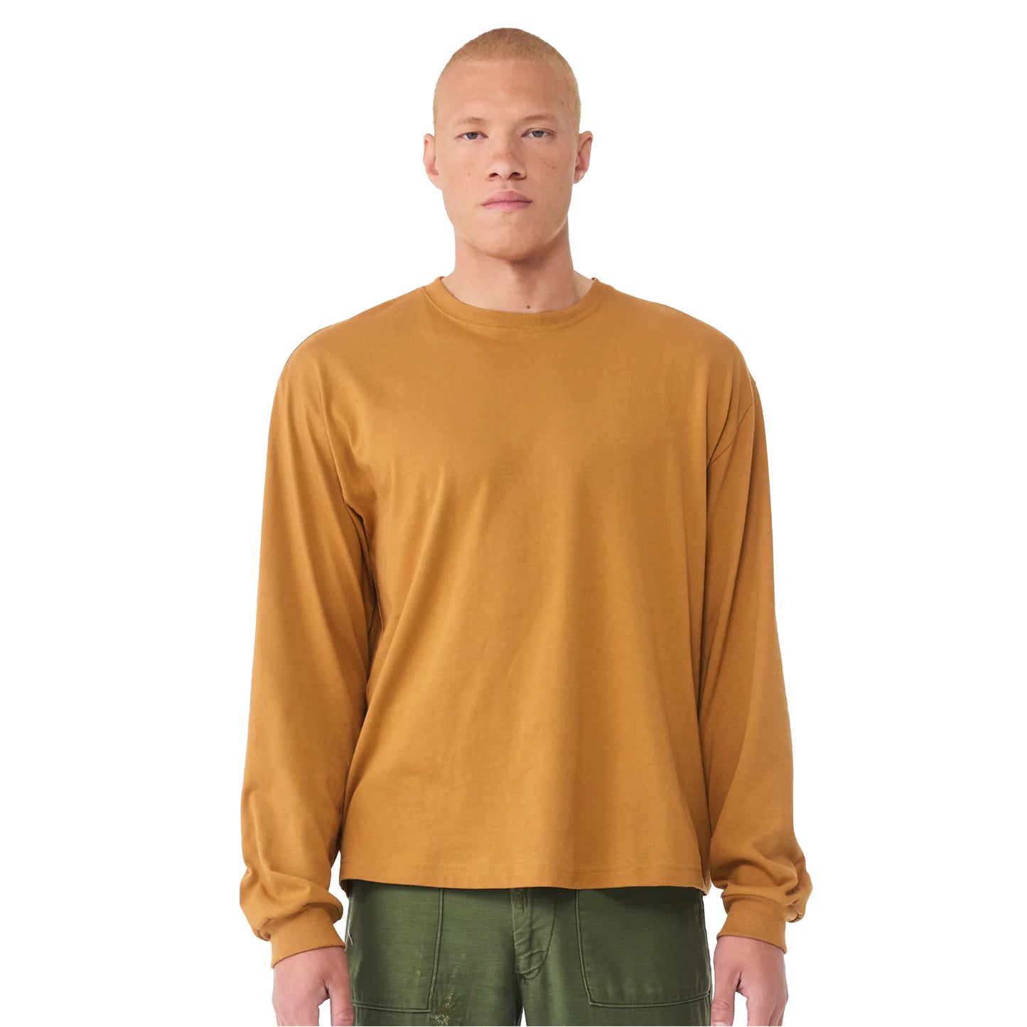 Toast - Back - Bella + Canvas Unisex Adult Heavyweight Boxy Long-Sleeved T-Shirt