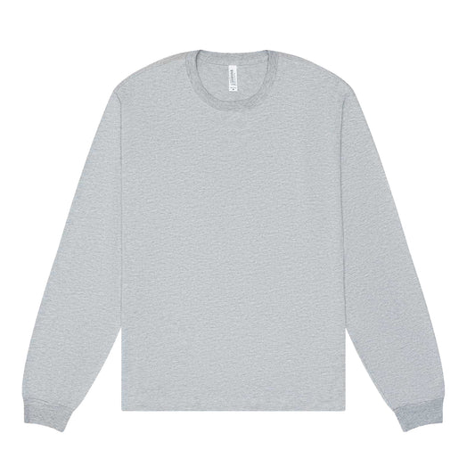 Athletic Heather - Front - Bella + Canvas Unisex Adult Heavyweight Boxy Long-Sleeved T-Shirt