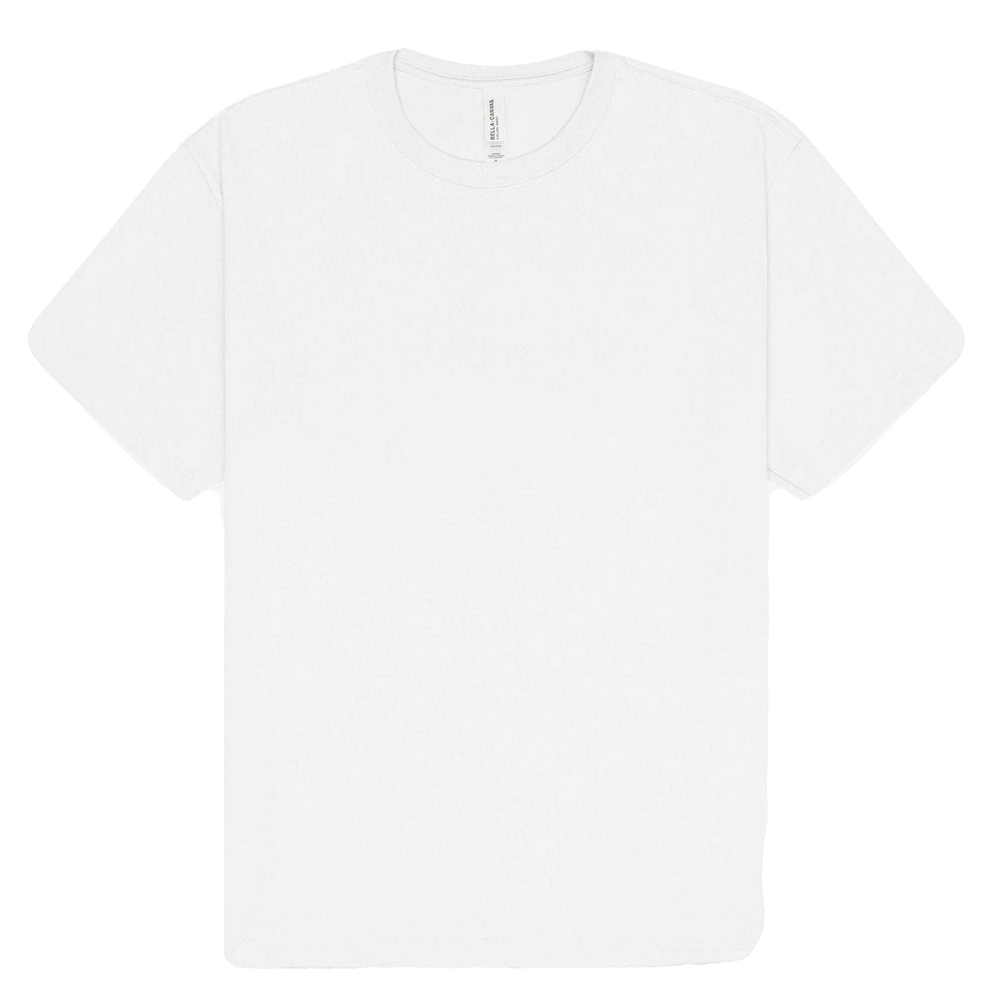 White - Back - Bella + Canvas Unisex Adult Heavy Short-Sleeved T-Shirt