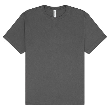 Asphalt - Front - Bella + Canvas Unisex Adult Heavy Short-Sleeved T-Shirt