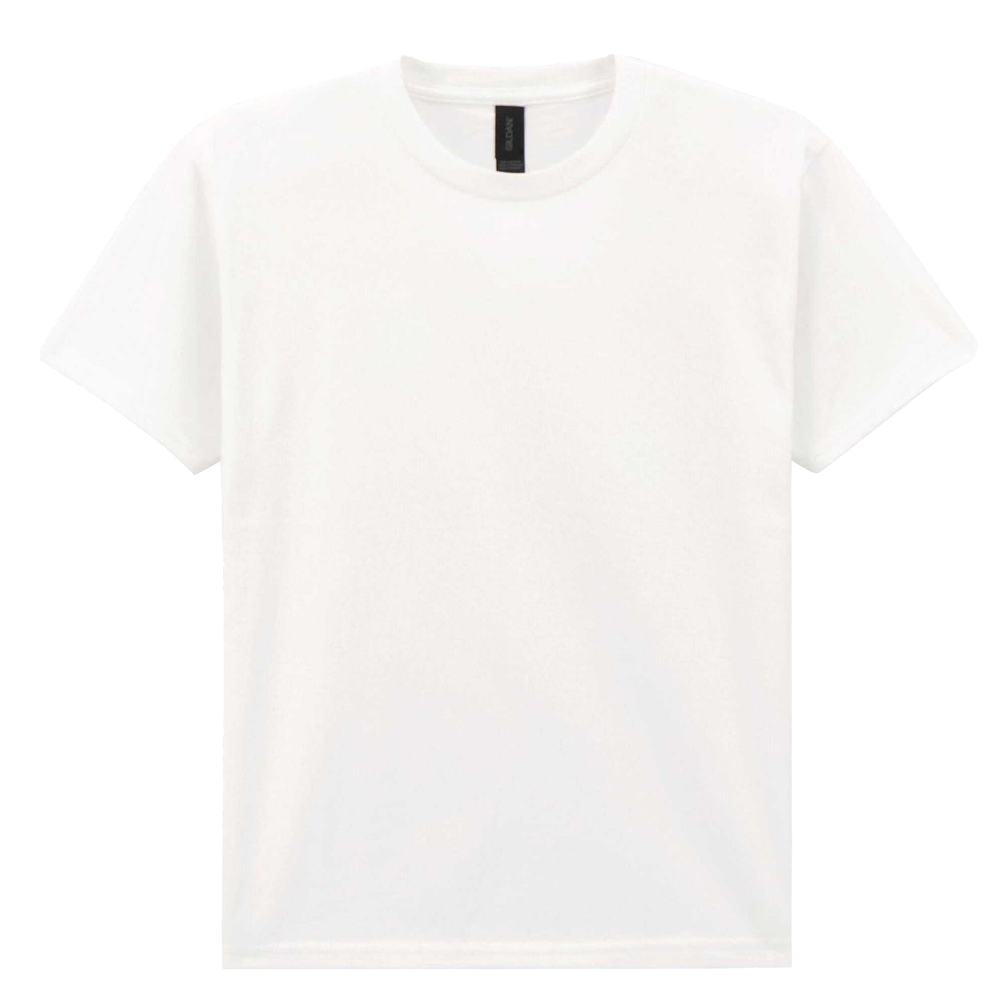 White - Front - Gildan Childrens-Kids Cotton Lightweight T-Shirt