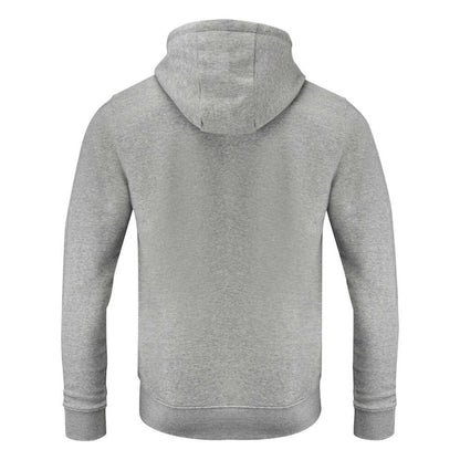 Grey Melange - Back - James Harvest Mens Westwood Heights Full Zip Hoodie