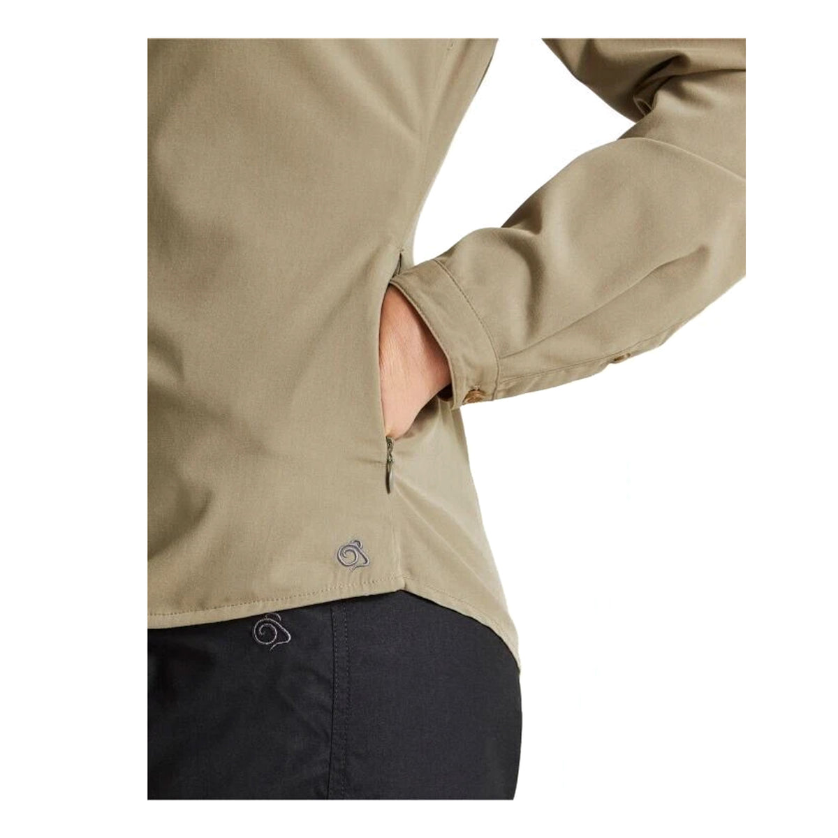 Pebble - Lifestyle - Craghoppers Womens-Ladies Kiwi Long-Sleeved Shirt