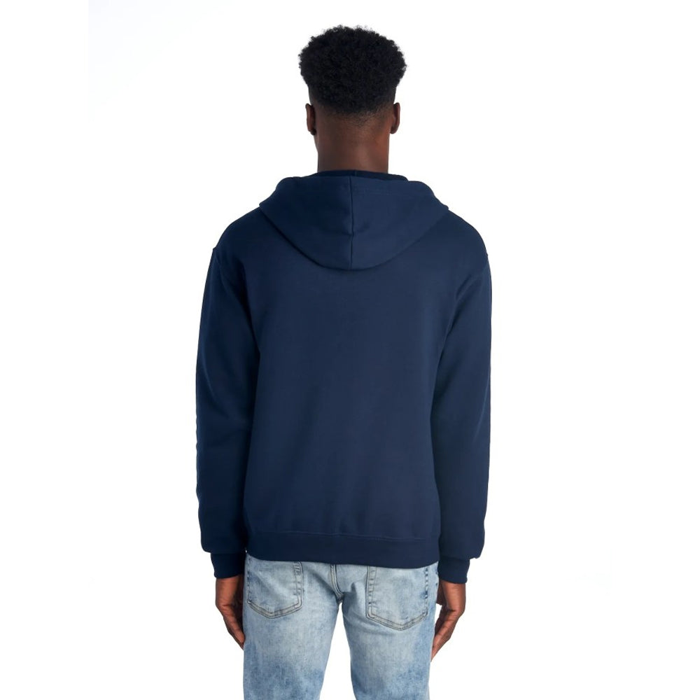Navy Blue - Back - Jerzees Unisex Adult Nublend Full Zip Hoodie