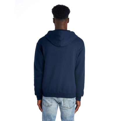 Navy Blue - Back - Jerzees Unisex Adult Nublend Full Zip Hoodie