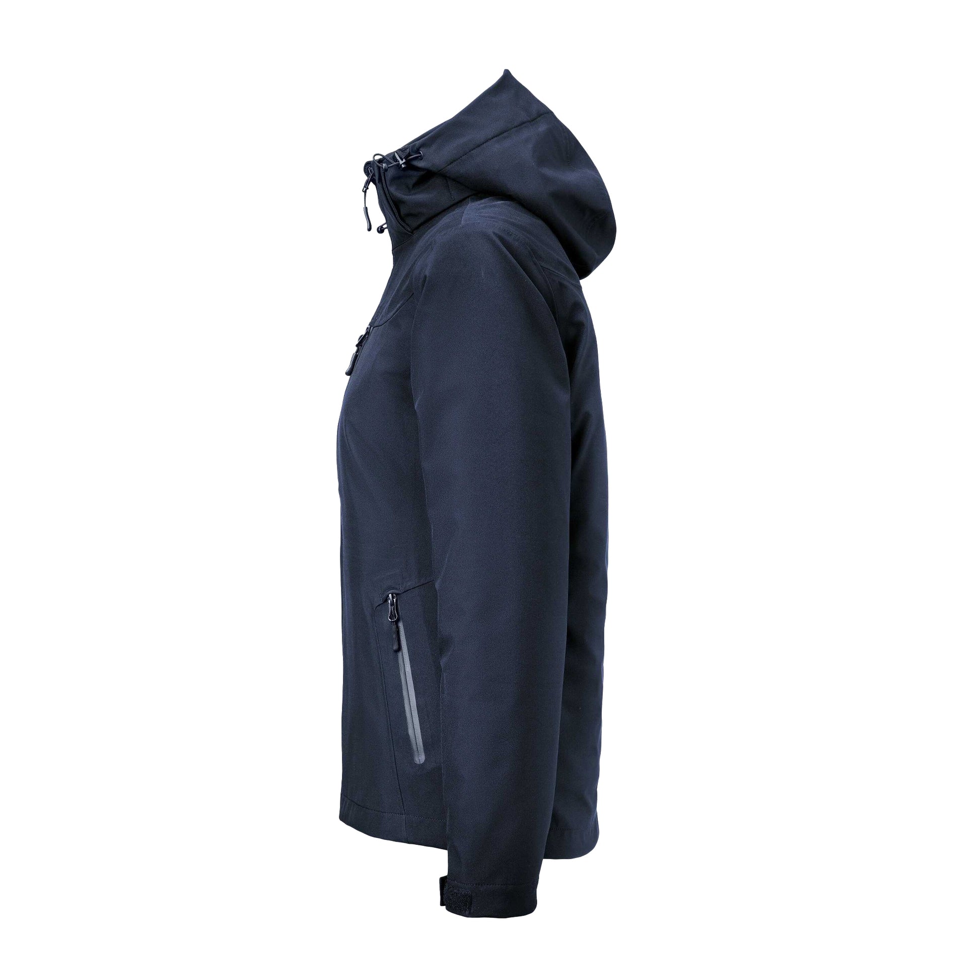 Navy - Side - James Harvest Womens-Ladies Pinnacles Jacket