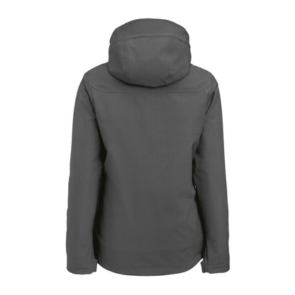 Steel Grey - Back - James Harvest Womens-Ladies Pinnacles Jacket