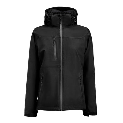 Black - Front - James Harvest Womens-Ladies Pinnacles Jacket