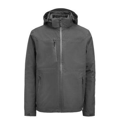 Steel Grey - Front - James Harvest Mens Pinnacles Jacket