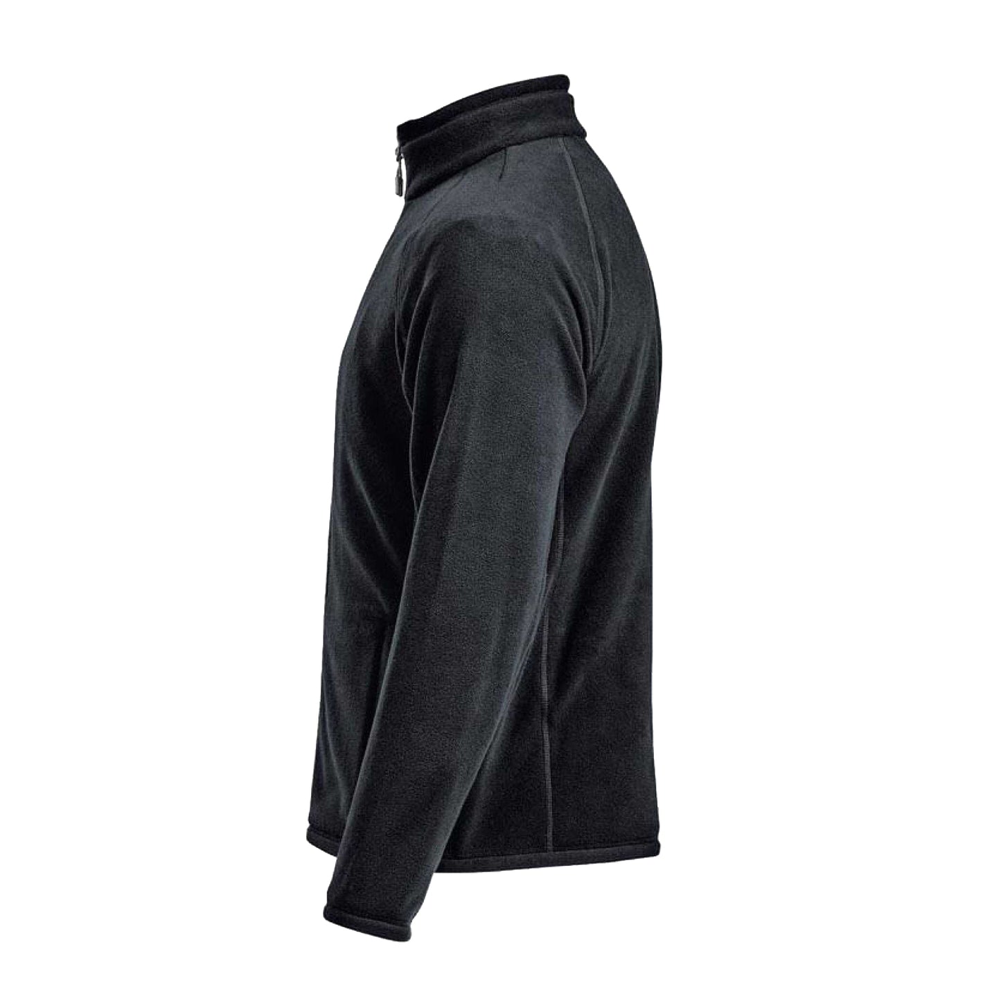 Black - Side - Stormtech Mens Montauk Fleece Jacket