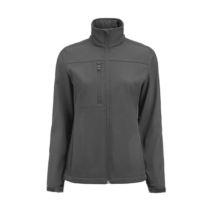 Steel Grey - Front - James Harvest Womens-Ladies Mammoth Jacket