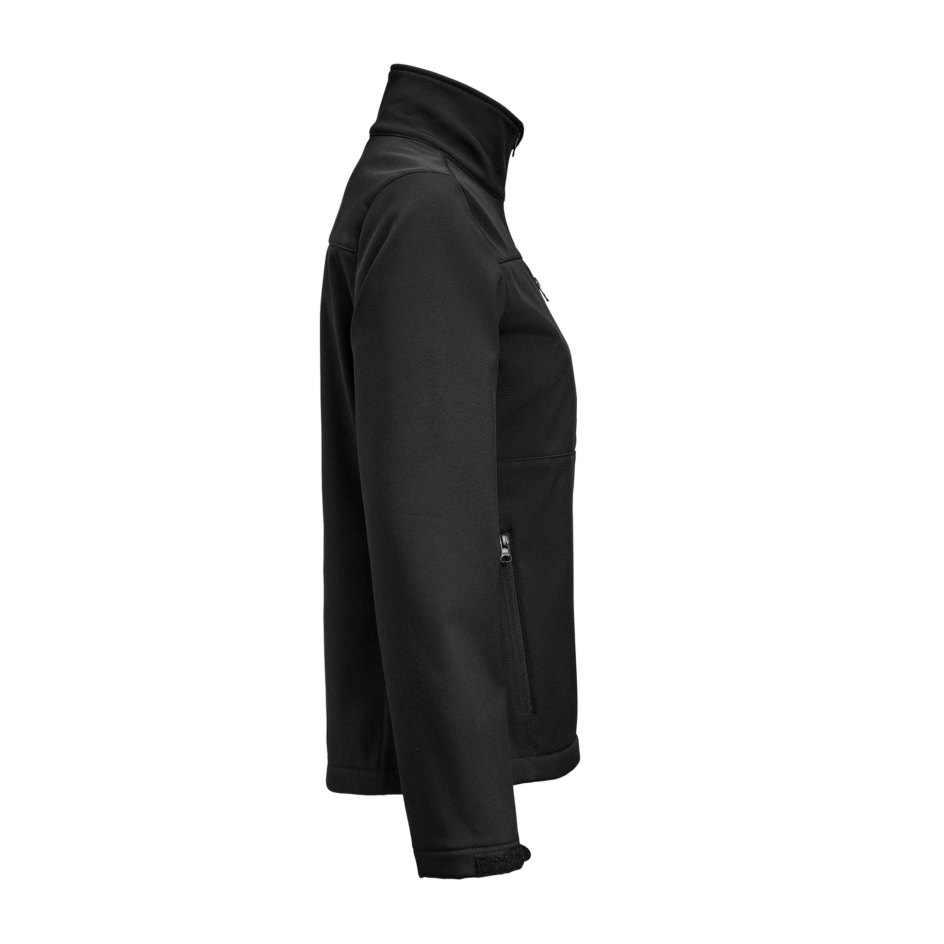 Black - Side - James Harvest Womens-Ladies Mammoth Jacket