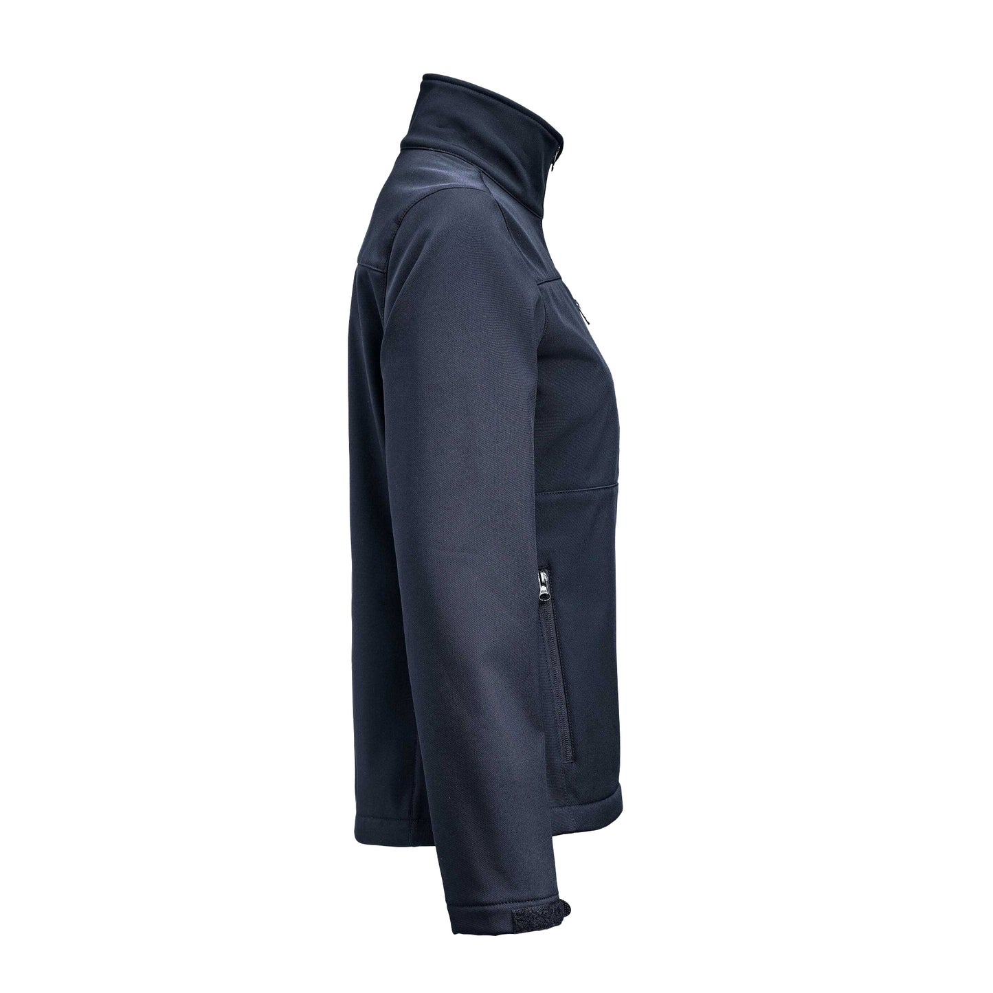 Navy - Side - James Harvest Womens-Ladies Mammoth Jacket