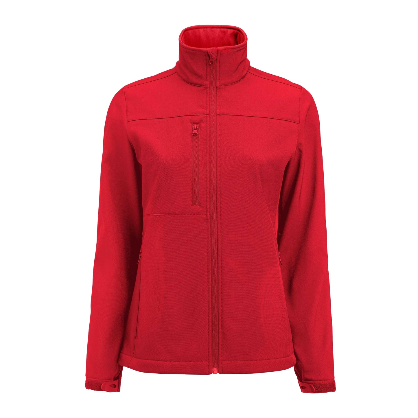 Red - Front - James Harvest Womens-Ladies Mammoth Jacket