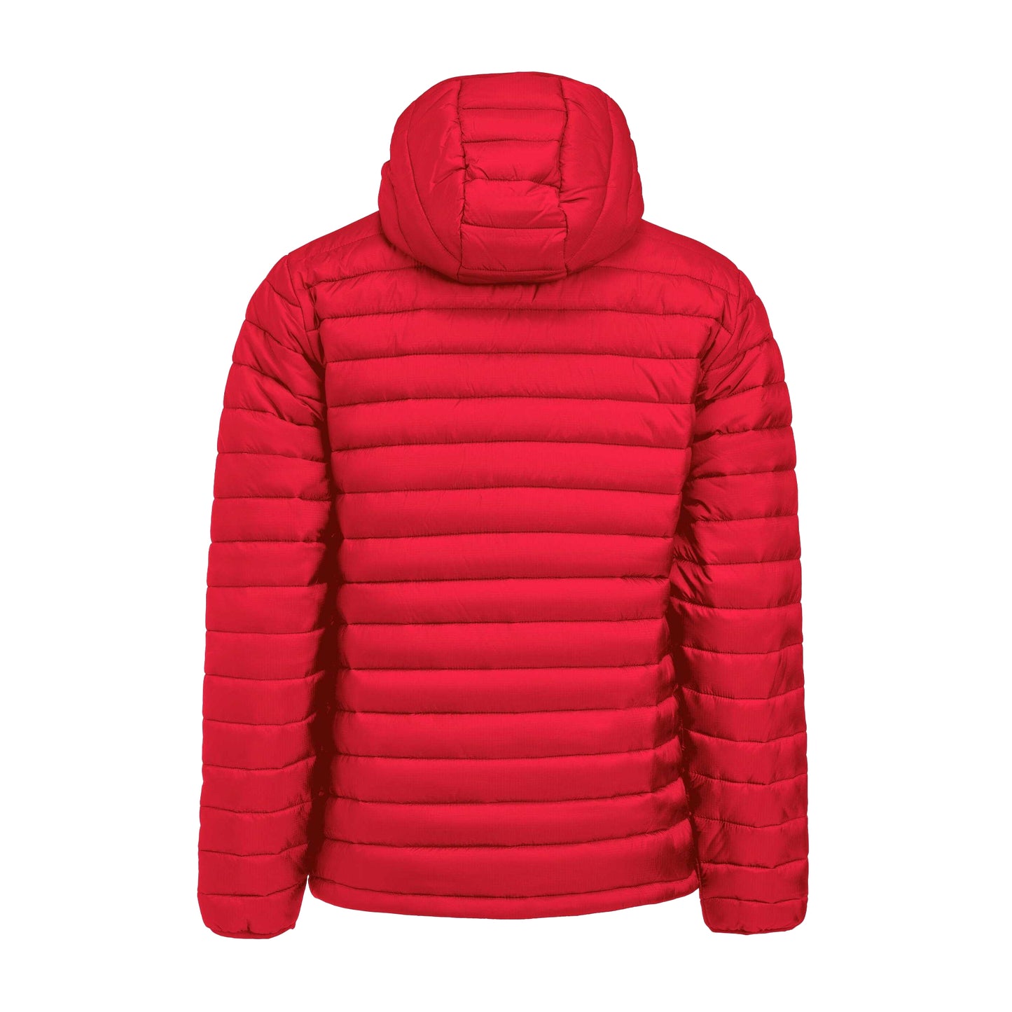 Red - Back - James Harvest Mens Meadows Jacket