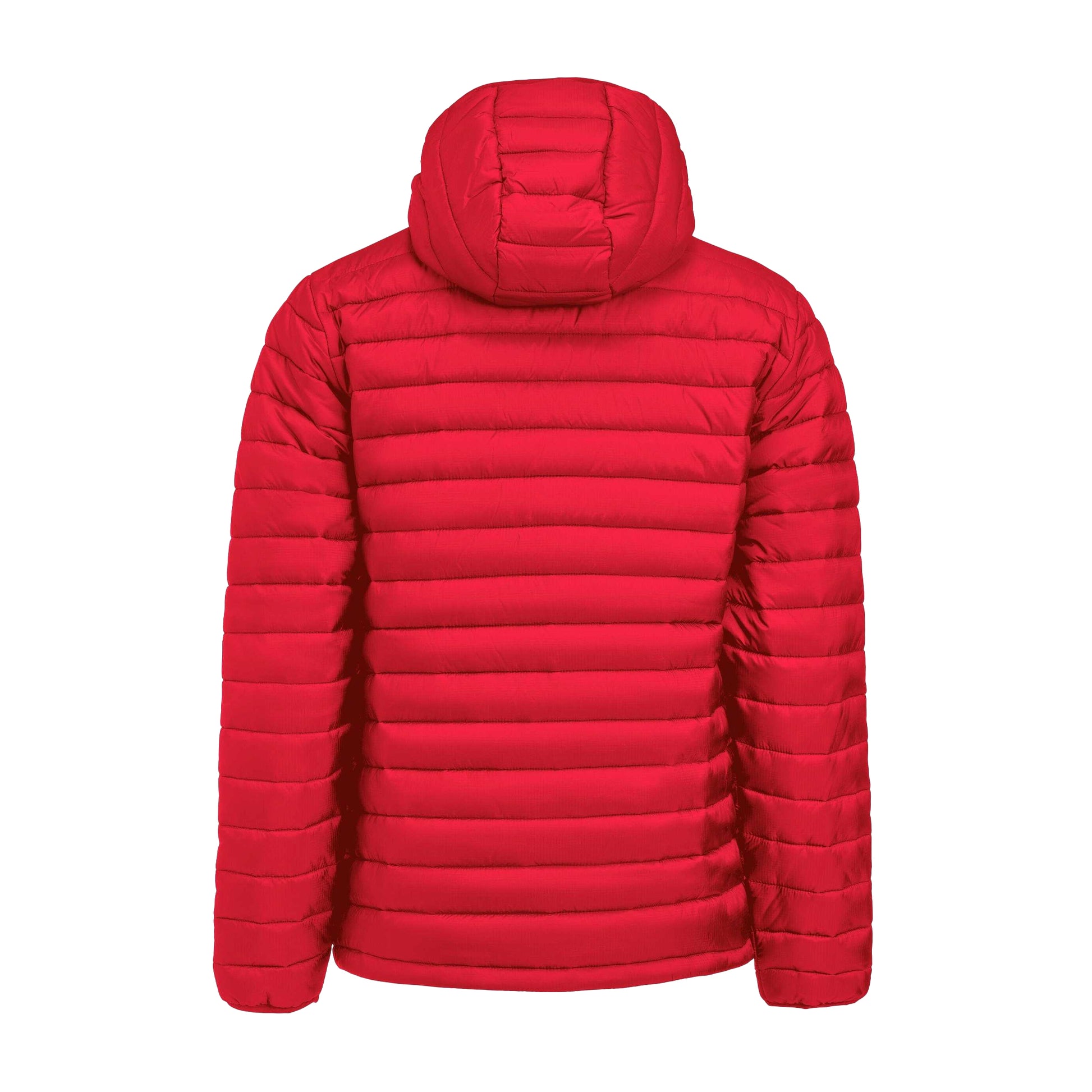 Red - Back - James Harvest Mens Meadows Jacket