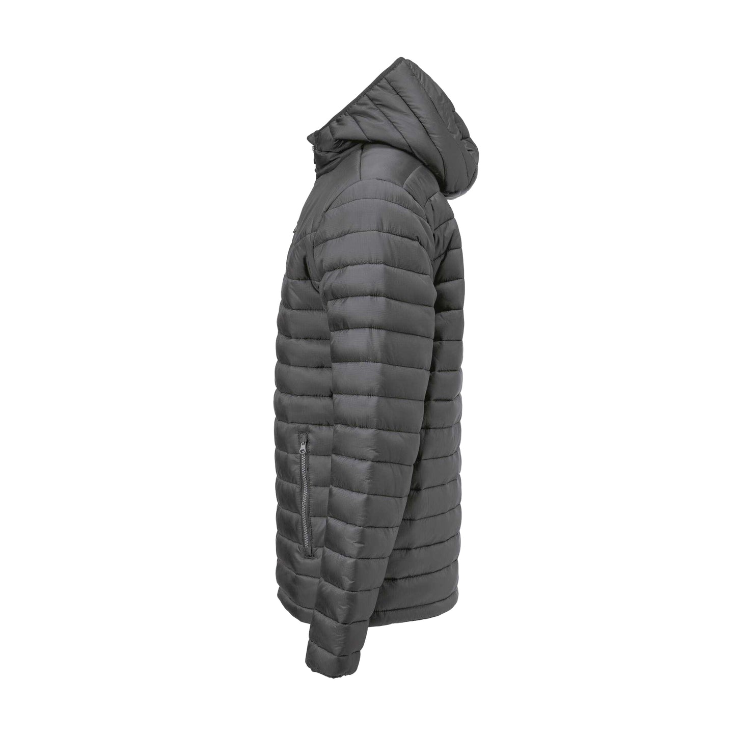 Steel Grey - Side - James Harvest Mens Meadows Jacket