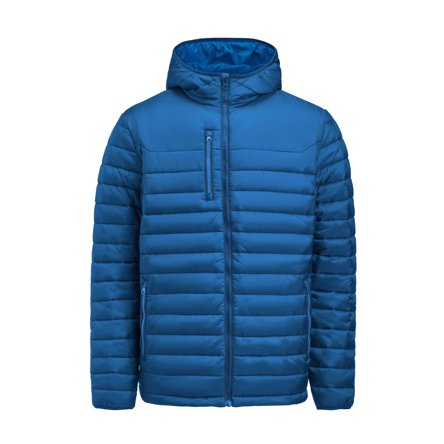 Blue - Front - James Harvest Mens Meadows Jacket
