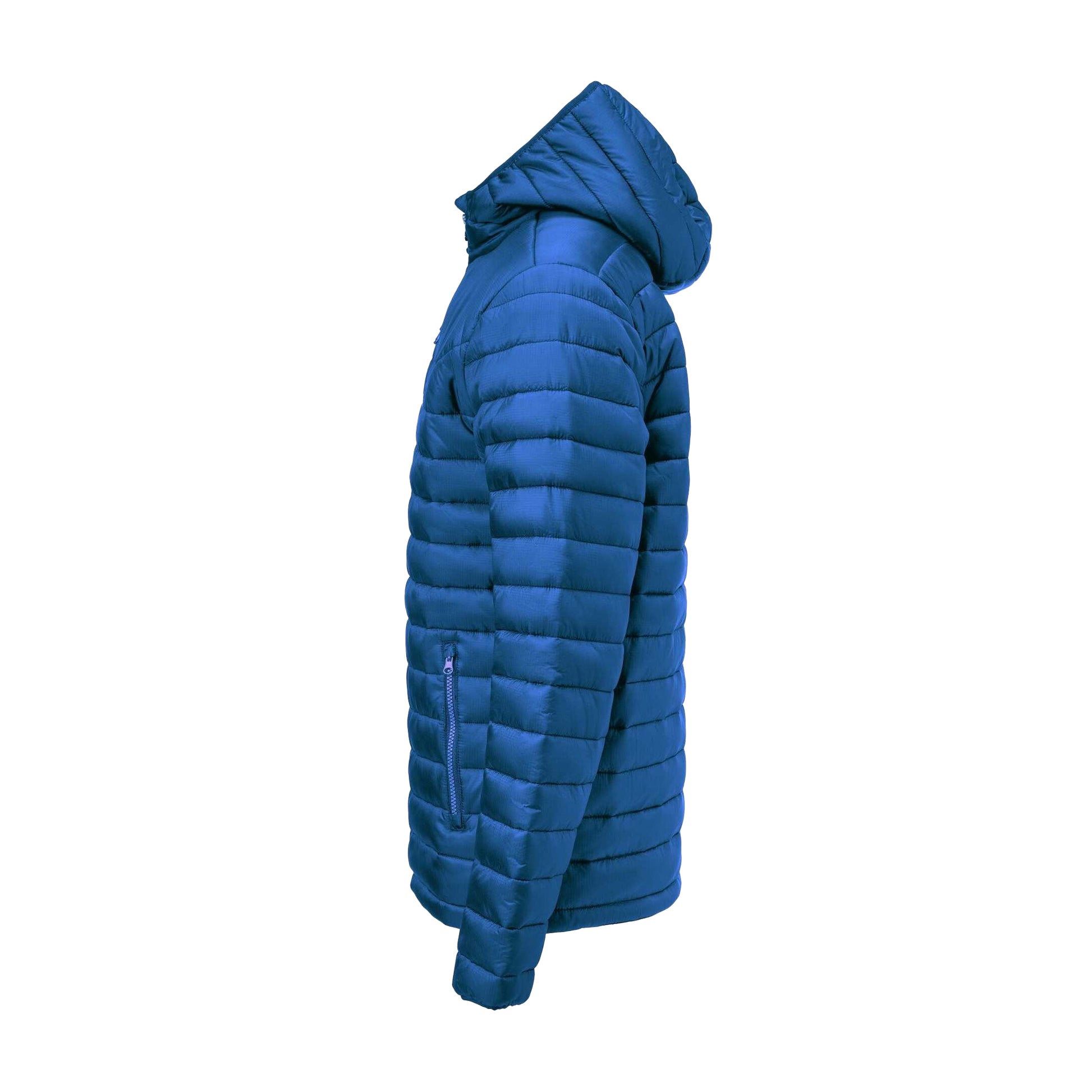 Blue - Side - James Harvest Mens Meadows Jacket