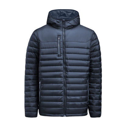 Navy - Front - James Harvest Mens Meadows Jacket