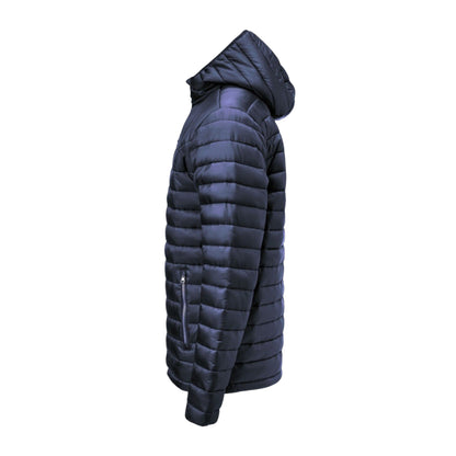 Navy - Side - James Harvest Mens Meadows Jacket