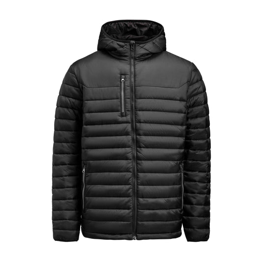 Black - Front - James Harvest Mens Meadows Jacket