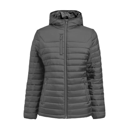 Steel Grey - Front - James Harvest Womens-Ladies Meadows Jacket