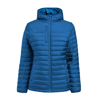 Blue - Front - James Harvest Womens-Ladies Meadows Jacket