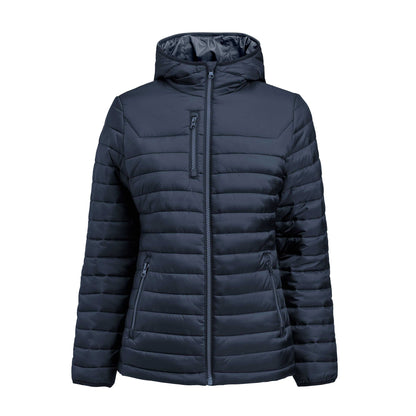 Navy - Front - James Harvest Womens-Ladies Meadows Jacket