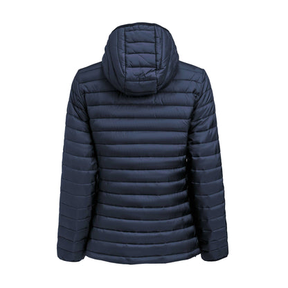 Navy - Back - James Harvest Womens-Ladies Meadows Jacket