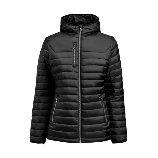 Black - Front - James Harvest Womens-Ladies Meadows Jacket