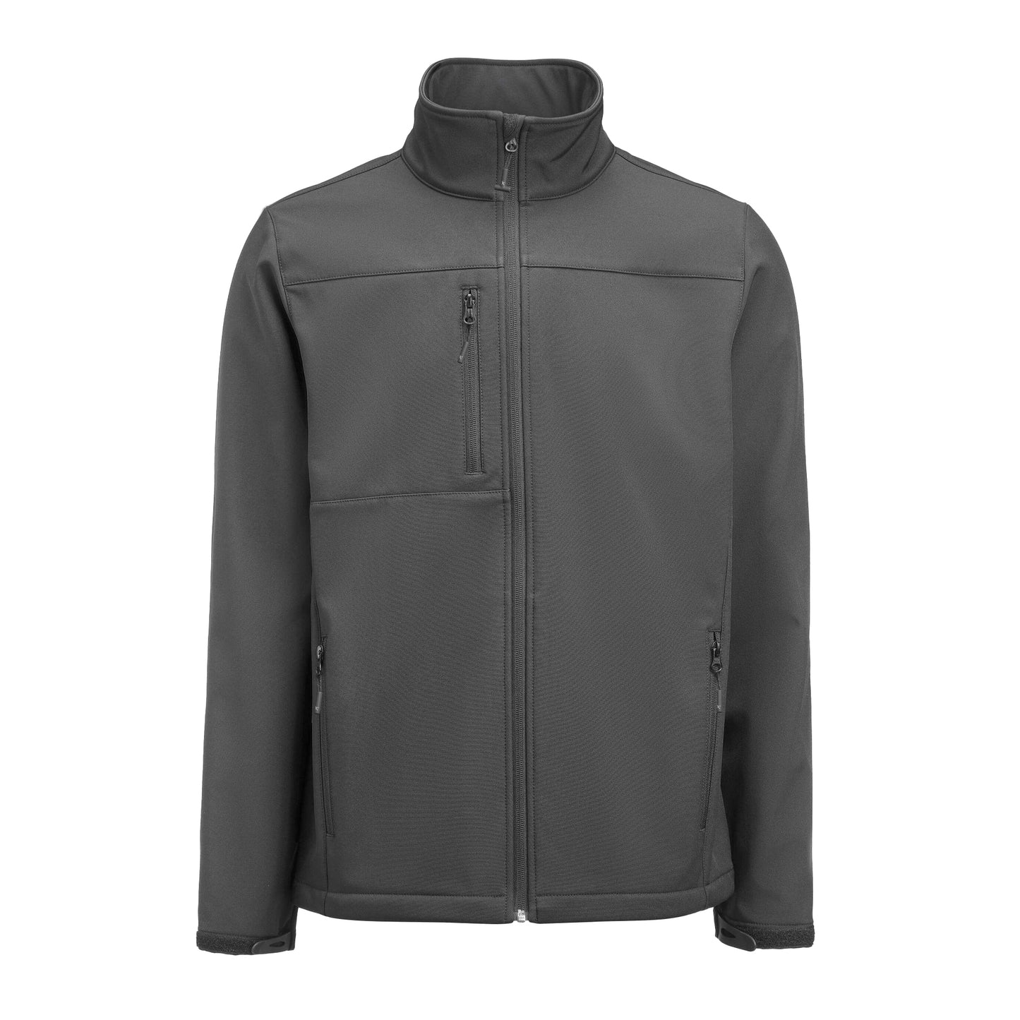 Steel Grey - Front - James Harvest Mens Mammoth Jacket