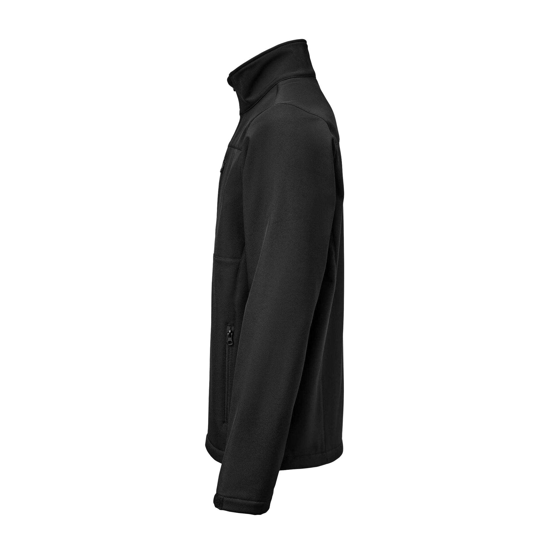 Black - Side - James Harvest Mens Mammoth Jacket