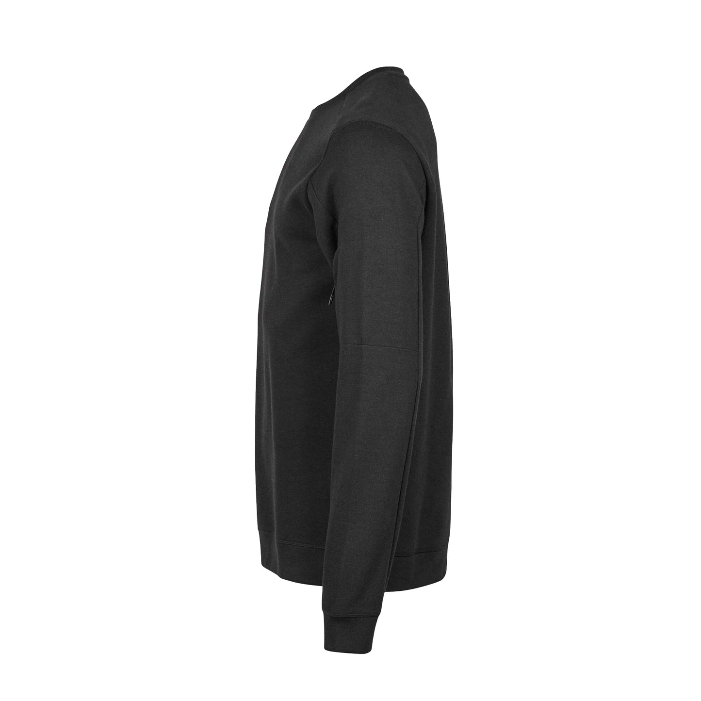 Black - Lifestyle - Tee Jays Mens Crew Neck Athletic Sweatshirt