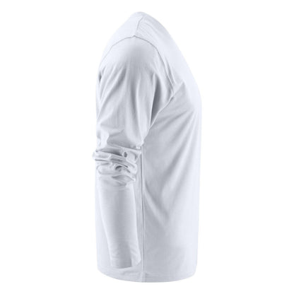 White - Lifestyle - Printer Unisex Adult Heavier Pro Long-Sleeved T-Shirt