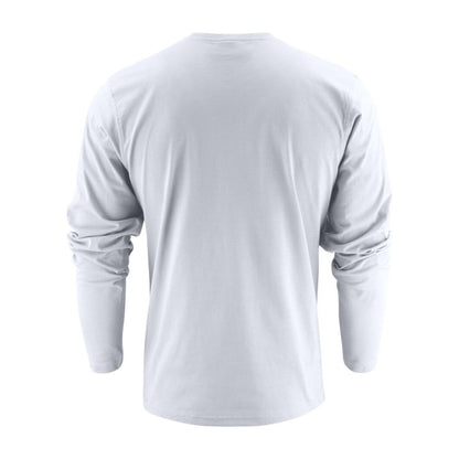 White - Pack Shot - Printer Unisex Adult Heavier Pro Long-Sleeved T-Shirt