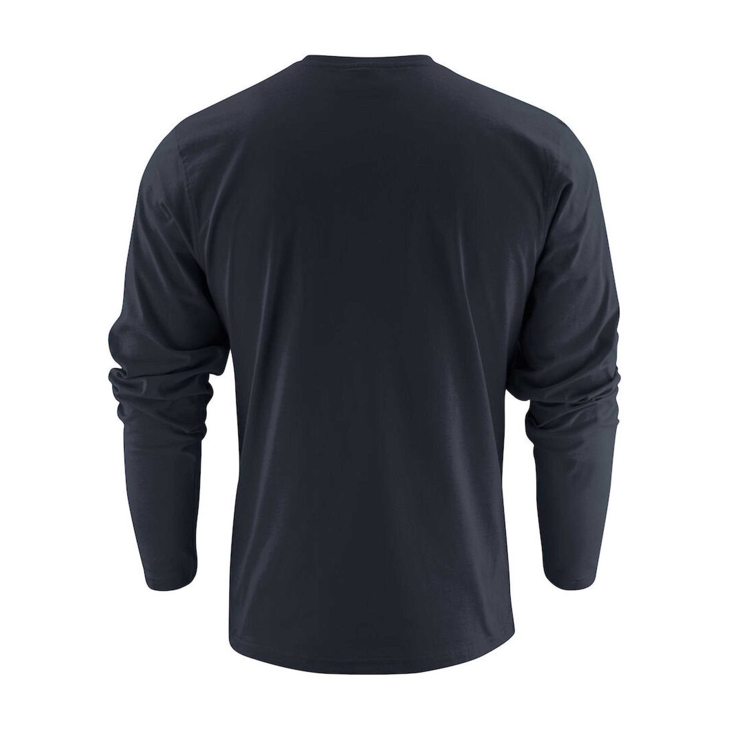 Dark Navy - Back - Printer Unisex Adult Heavier Pro Long-Sleeved T-Shirt