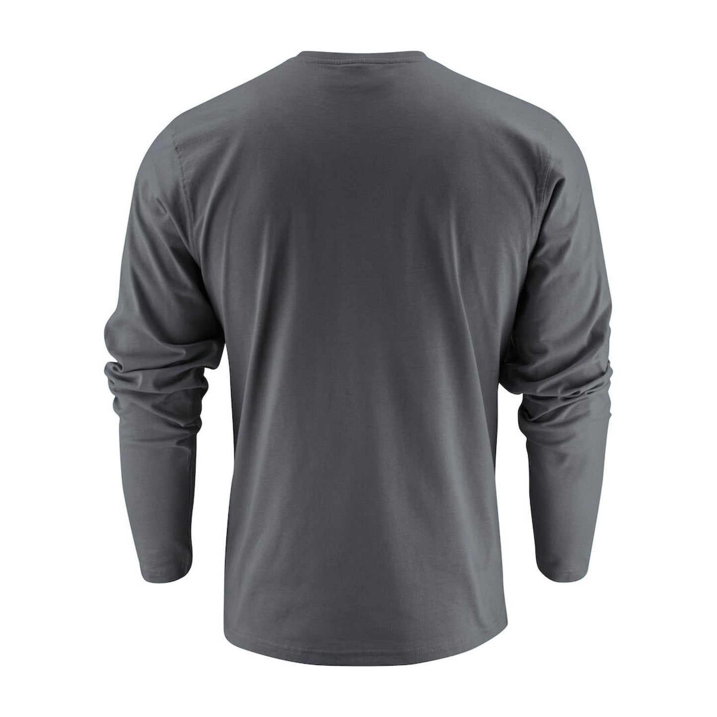 Steel Grey - Pack Shot - Printer Unisex Adult Heavier Pro Long-Sleeved T-Shirt