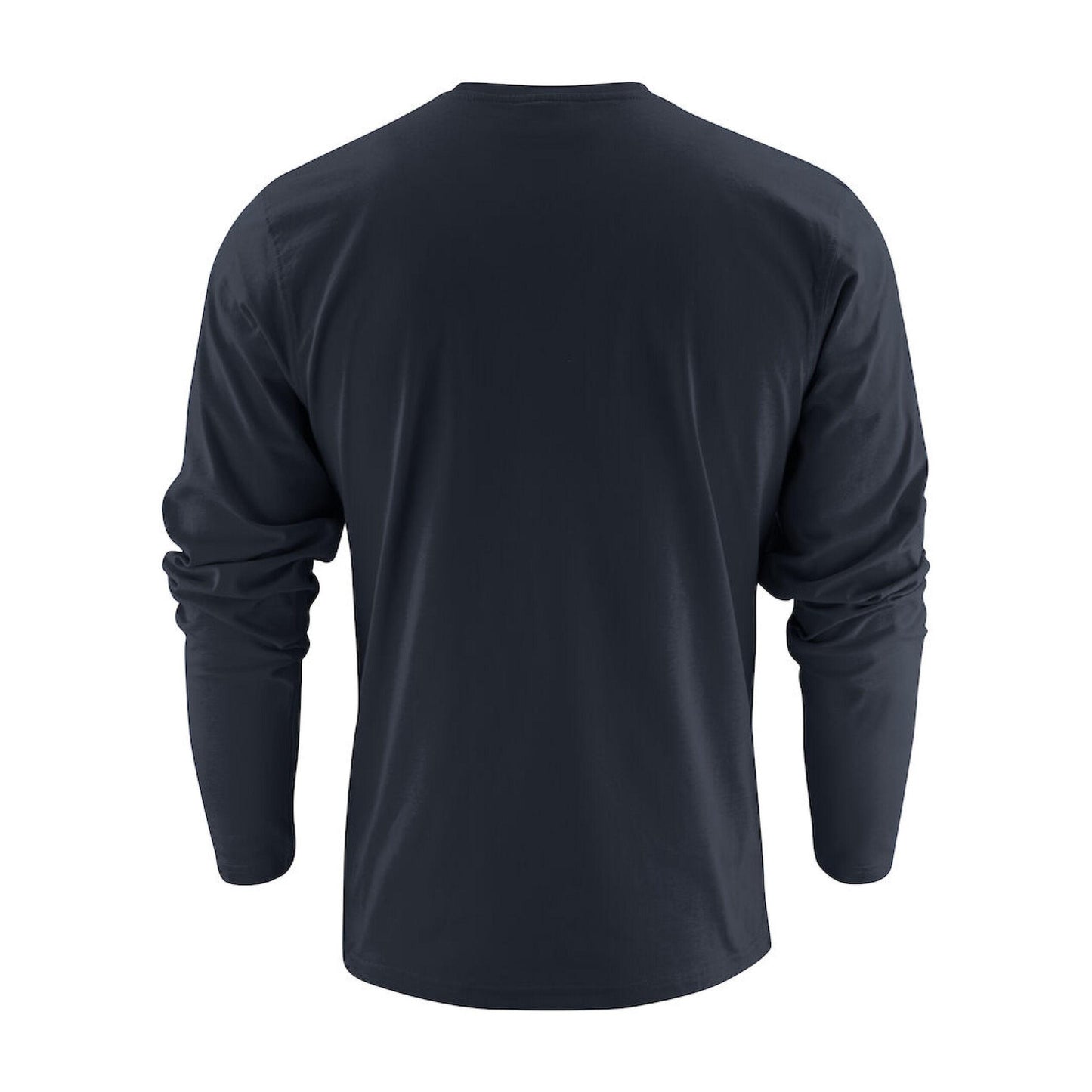 Dark Navy - Pack Shot - Printer Unisex Adult Heavier Pro Long-Sleeved T-Shirt