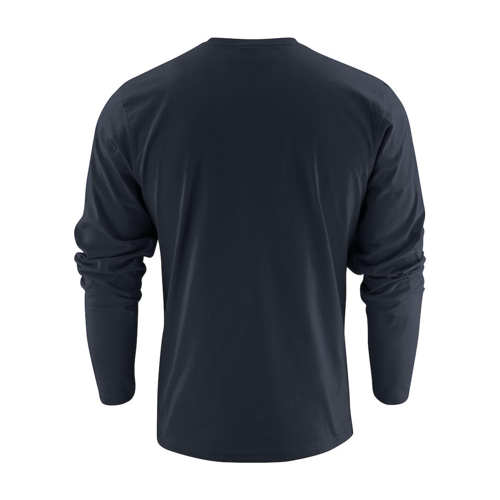 Dark Navy - Pack Shot - Printer Unisex Adult Heavier Pro Long-Sleeved T-Shirt