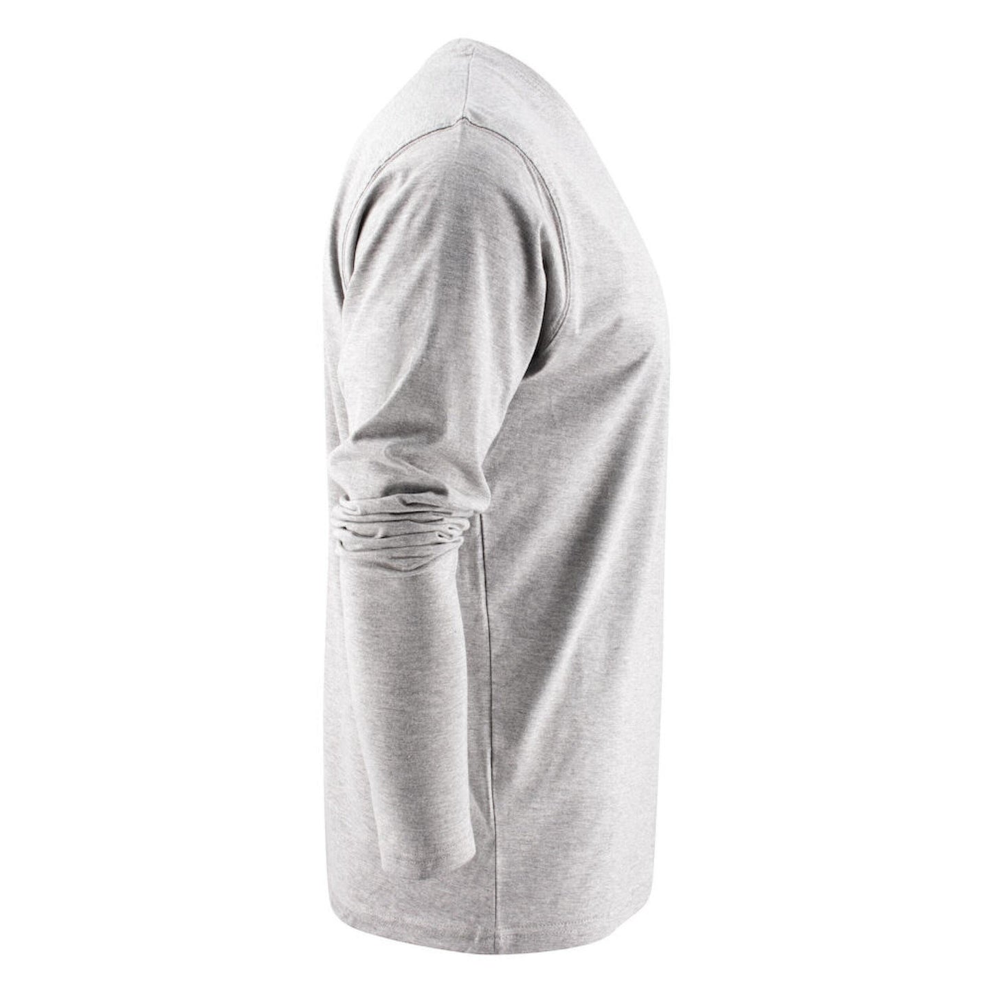 Grey Melange - Lifestyle - Printer Unisex Adult Heavier Pro Long-Sleeved T-Shirt