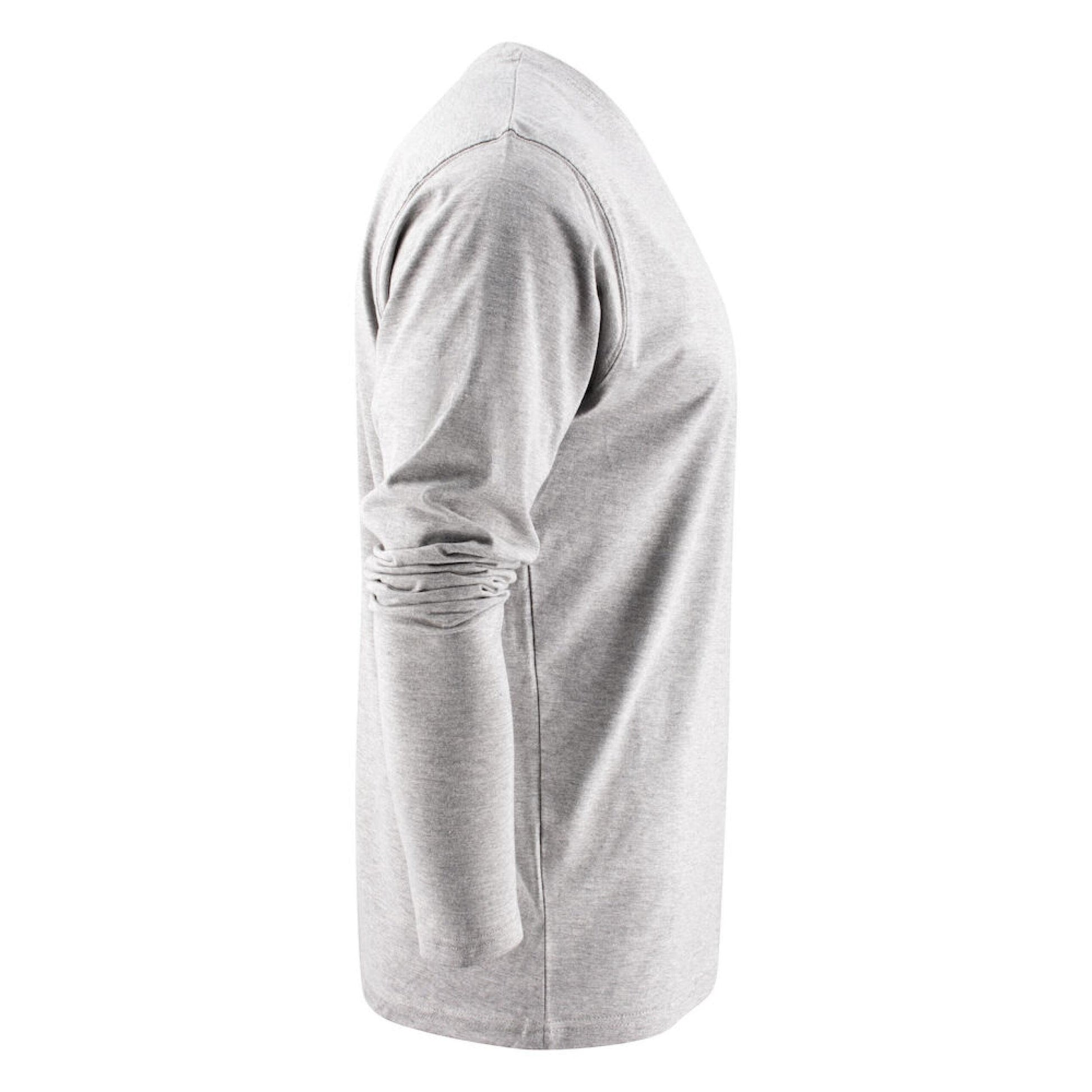 Grey Melange - Lifestyle - Printer Unisex Adult Heavier Pro Long-Sleeved T-Shirt