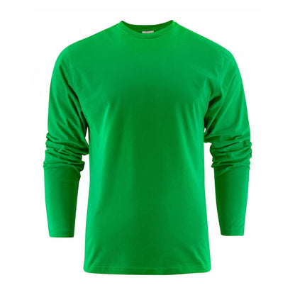 Fresh Green - Front - Printer Unisex Adult Heavier Pro Long-Sleeved T-Shirt