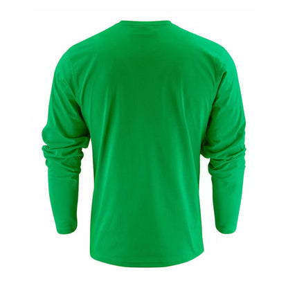Fresh Green - Back - Printer Unisex Adult Heavier Pro Long-Sleeved T-Shirt